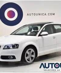 AUDI A3 SPB 2.0 TDI QUATTRO S-LINE 4X4 TETTO XENON SENS AUDI A3 SPB 2.0 TDI QUATTRO S-LINE 4X4 TETTO XENON SENS
