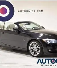 BMW 320 D CABRIO M-SPORT AUT PELLE CERCHI 18' SENS XENON BMW 320 D CABRIO M-SPORT AUT PELLE CERCHI 18' SENS XENON