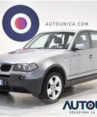 BMW X3 2.0D ATTIVA 4X4 PELLE NERA CERCHI 18' CRUISE BMW X3 2.0D ATTIVA 4X4 PELLE NERA CERCHI 18' CRUISE