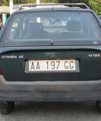 CITROEN AX 1.4i cat 5 porte 4x4 TZX CITROEN AX 1.4i cat 5 porte 4x4 TZX