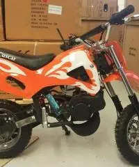 CROSS MINI 49CC 2 TEMPI MINIMOTO PITBIKE RUOTA 8' POLLICI CROSS MINI 49CC 2 TEMPI MINIMOTO PITBIKE RUOTA 8' POLLICI