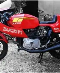 Ducati Pantah 500 Desmo, Perfetta, tagliandata