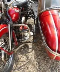 Harley davidson 750 con sidecar Harley davidson 750 con sidecar