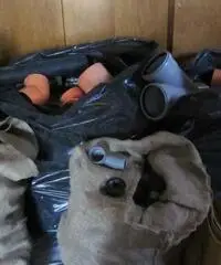 Stock di materiali idraulici elettrici e vari