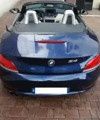 BMW Z4 2.3 SDrive i (E89), full optional, blu ,interni pelle beige