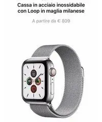 Apple Watch serie 5 in acciaio NUOVO Apple Watch serie 5 in acciaio NUOVO