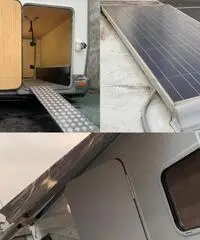 Camper semintegrato pannelli solar accetto permute