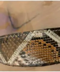 Cintura uomo pitone