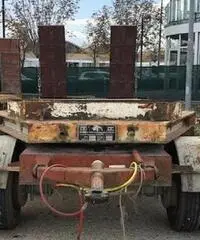 Rimorchio, carrellone pianale marca CTC