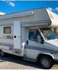 Camper eura mobil 6 posti fiat 2.5d del 1992