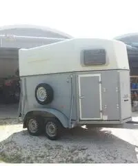 Trailer per 2 cavalli Marca Bockmann Trailer per 2 cavalli Marca Bockmann