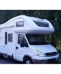 Camper mansardato arca 720 glm iveco 180hp