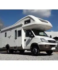 Camper mansardato arca 720 glm iveco 180hp