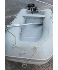 Gommone quicksilver +motore elettrico