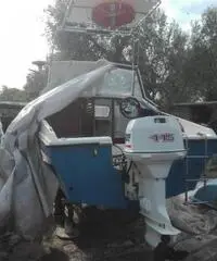 Barca semicabinata m. 5 evinrude 115 hp