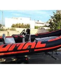 Gommone Lomac 460, motore Yamaha 40 e carrello rev
