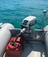 Gommone Yamaha 340 S + Motore Jhonson 15 hp 2 temp