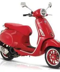 Piaggio Vespa 125 Primavera Red Euro 5
