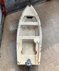 Lancia 4 metri con Yamaha 4 CV