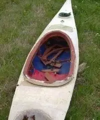 Kayak canoa monoposto