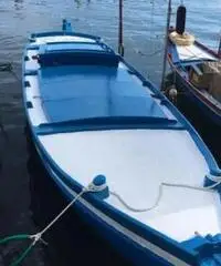 Barca Topo Chioggiotto con motore entrobordo