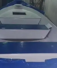 Barca alluminio e vetroresina