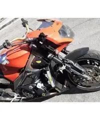 Aprilia tuono incidentata