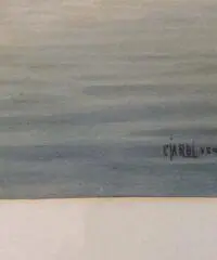 Quadro acquerello firmato CIARDI, bellissimo, - Veneto