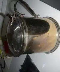 Formaggiera, cestello e recipiente termico in argento - Modena