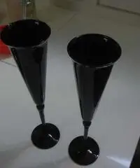 Calici in cristallo nero - Modena Calici in cristallo nero - Modena