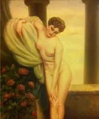 Quadro olio su tavola - Veneto Quadro olio su tavola - Veneto