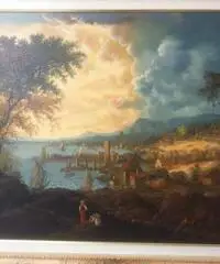 Quadro olio su tela - Veneto Quadro olio su tela - Veneto