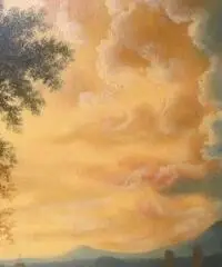 Quadro olio su tela - Veneto Quadro olio su tela - Veneto