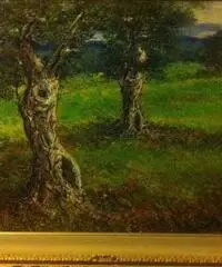 Quadro olio su tela - Veneto Quadro olio su tela - Veneto