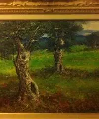 Quadro olio su tela - Veneto Quadro olio su tela - Veneto