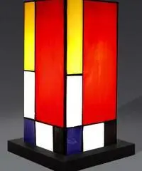 Lampada colonna Mondrian - Brescia Lampada colonna Mondrian - Brescia
