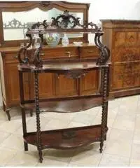 Etagere libreria toscana Luigi Filippo 1850 . Restaurata li - Viterbo Etagere libreria toscana Luigi Filippo 1850 . Restaurata li - Viterbo