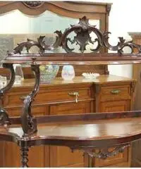 Etagere libreria toscana Luigi Filippo 1850 . Restaurata li - Viterbo Etagere libreria toscana Luigi Filippo 1850 . Restaurata li - Viterbo