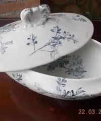 Bicchieri cristallo di Boemia e zuppiera dell'800 - Brescia Bicchieri cristallo di Boemia e zuppiera dell'800 - Brescia