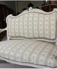 Divano Laccato provenzale Shabby chic epoca Liberty fine 80 - Viterbo Divano Laccato provenzale Shabby chic epoca Liberty fine 80 - Viterbo