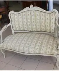 Divano Laccato provenzale Shabby chic epoca Liberty fine 80 - Viterbo Divano Laccato provenzale Shabby chic epoca Liberty fine 80 - Viterbo