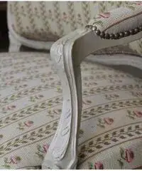 Divano Laccato provenzale Shabby chic epoca Liberty fine 80 - Viterbo Divano Laccato provenzale Shabby chic epoca Liberty fine 80 - Viterbo