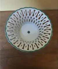 Alzata in maiolica italia 800 - Avellino Alzata in maiolica italia 800 - Avellino