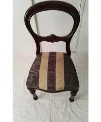 Sedia fine 800 inglesi in mogano 6 disponibili - Bari Sedia fine 800 inglesi in mogano 6 disponibili - Bari