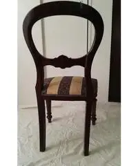 Sedia fine 800 inglesi in mogano 6 disponibili - Bari Sedia fine 800 inglesi in mogano 6 disponibili - Bari