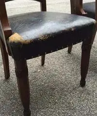 POLTRONE INGLESI ORIGINALI DELLA 2 META' DELL'800 - Milano POLTRONE INGLESI ORIGINALI DELLA 2 META' DELL'800 - Milano