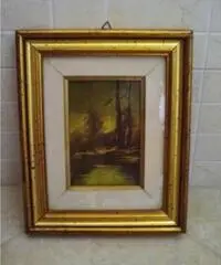 Quadro con paesaggio - Puglia