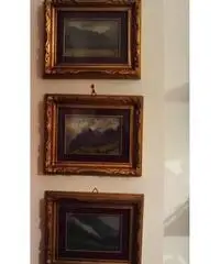 Tre quadri del pittore G. Colombo - Puglia Tre quadri del pittore G. Colombo - Puglia