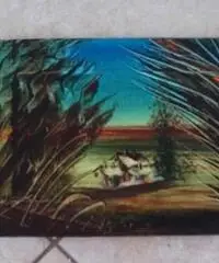 Tre quadri con paesaggi - Puglia