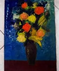 Quadro con vaso di fiori - Puglia Quadro con vaso di fiori - Puglia